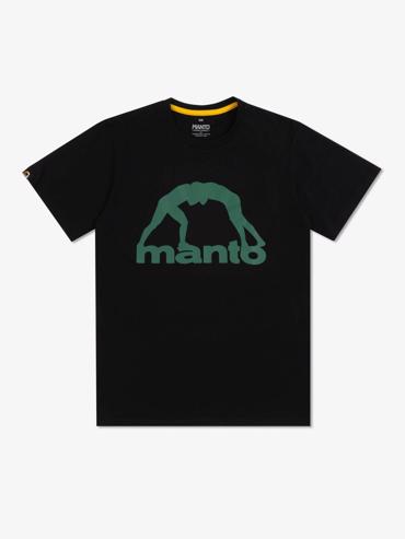 MANTO vibe 25 tshirt- black/green